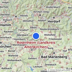 Kartenvorschau Rosenheim (Landkreis Altenkirchen)