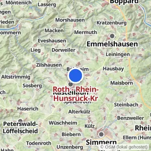 Kartenvorschau Roth - Rhein-Hunsrück-Kr