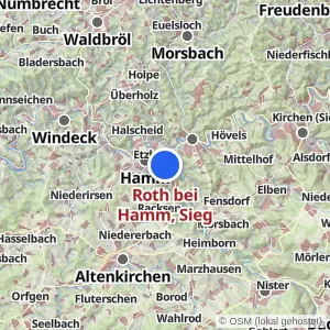 Kartenvorschau Roth bei Hamm, Sieg