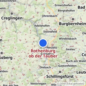 Kartenvorschau Rothenburg ob der Tauber