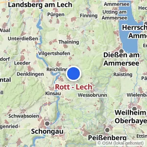 Kartenvorschau Rott - Lech