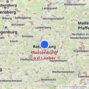 Kartenvorschau Rottenburg a.d.Laaber