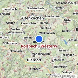 Kartenvorschau Roßbach - Westerw