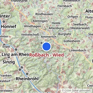 Kartenvorschau Roßbach - Wied