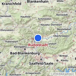 Kartenvorschau Rudolstadt