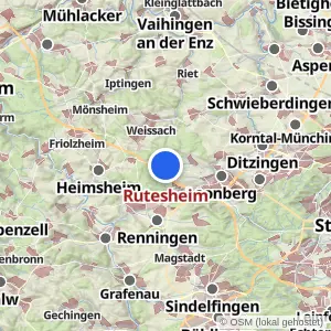 Kartenvorschau Rutesheim