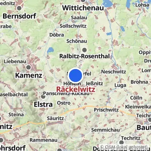 Kartenvorschau Räckelwitz