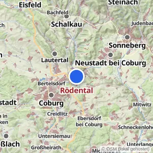 Kartenvorschau Rödental