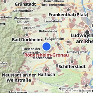 Kartenvorschau Rödersheim-Gronau