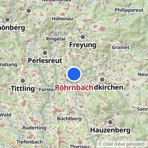 Kartenvorschau Röhrnbach