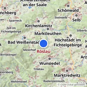 Kartenvorschau Röslau