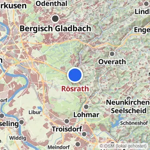 Kartenvorschau Rösrath