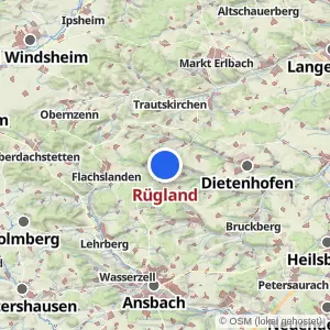 Kartenvorschau Rügland