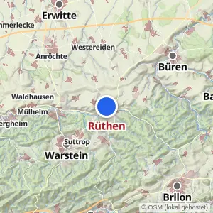Kartenvorschau Rüthen