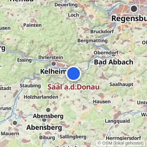 Kartenvorschau Saal a.d.Donau