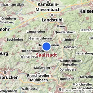 Kartenvorschau Saalstadt