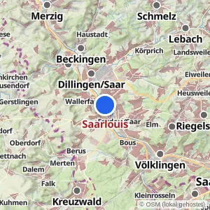 Kartenvorschau Saarlouis