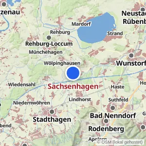 Kartenvorschau Sachsenhagen