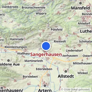 Kartenvorschau Sangerhausen