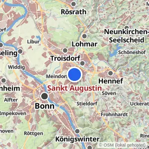Kartenvorschau Sankt Augustin