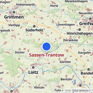 Kartenvorschau Sassen-Trantow