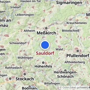 Kartenvorschau Sauldorf