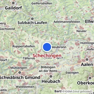 Kartenvorschau Schechingen