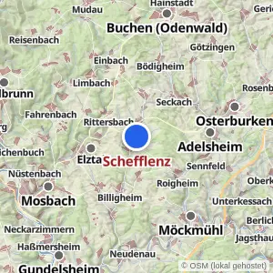 Kartenvorschau Schefflenz