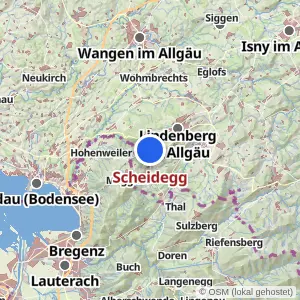 Kartenvorschau Scheidegg