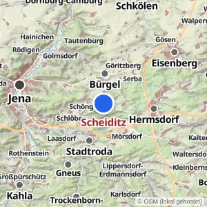 Kartenvorschau Scheiditz