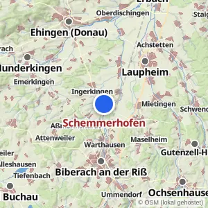 Kartenvorschau Schemmerhofen