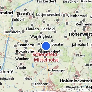 Kartenvorschau Schenefeld - Mittelholst