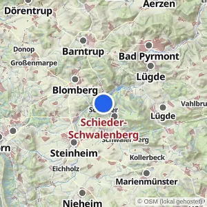 Kartenvorschau Schieder-Schwalenberg