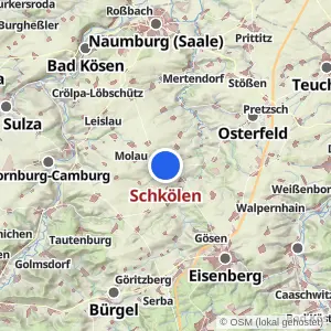 Kartenvorschau Schkölen