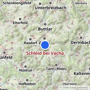 Kartenvorschau Schleid bei Vacha