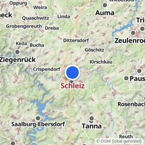 Kartenvorschau Schleiz