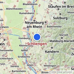 Kartenvorschau Schliengen
