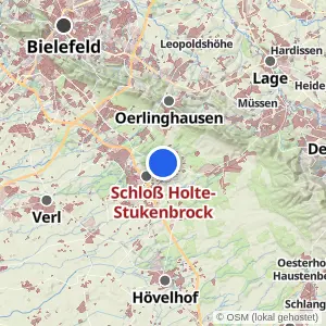 Kartenvorschau Schloß Holte-Stukenbrock