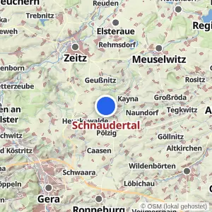 Kartenvorschau Schnaudertal