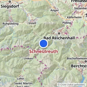 Kartenvorschau Schneizlreuth