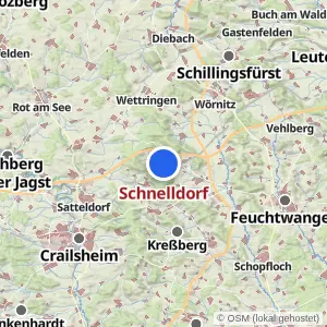 Kartenvorschau Schnelldorf