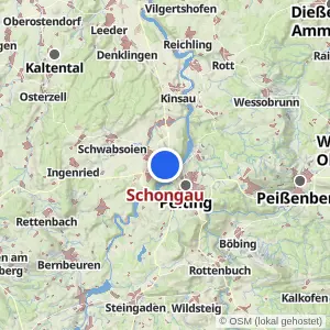Kartenvorschau Schongau