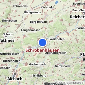 Kartenvorschau Schrobenhausen