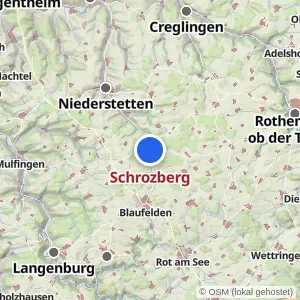 Kartenvorschau Schrozberg