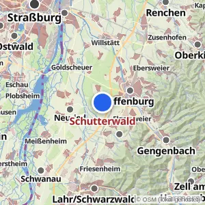 Kartenvorschau Schutterwald