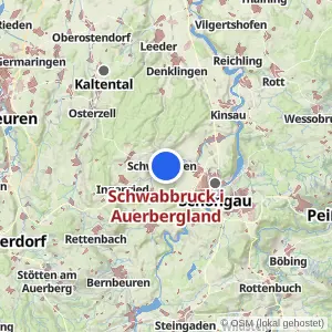 Kartenvorschau Schwabbruck i Auerbergland