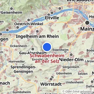 Kartenvorschau Schwabenheim an der Selz