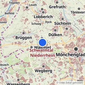 Kartenvorschau Schwalmtal - Niederrhein