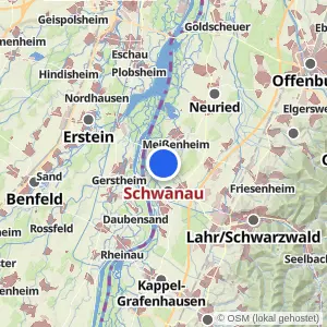 Kartenvorschau Schwanau