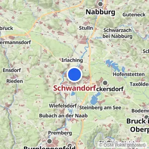 Kartenvorschau Schwandorf